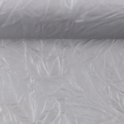 Kunstleder Sida silber Crashoptik